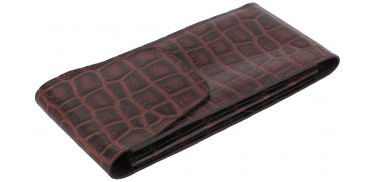 Embossed Leather Duo Case