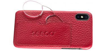 Seeoo Light Phone Case for iPhone X Pince-Nez