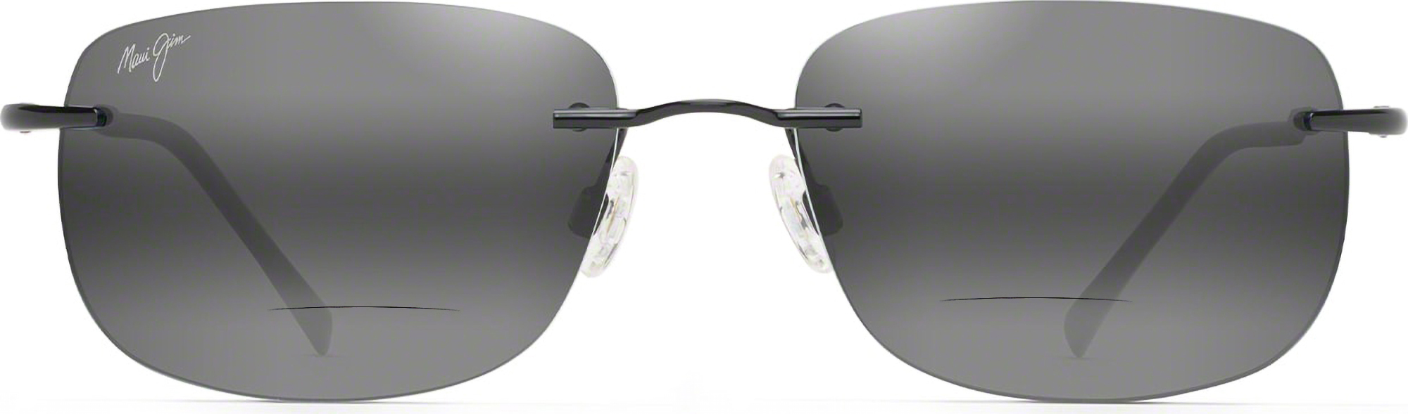 proSPORT Polarized Bifocal Reading Sunglasses Men 2.50 Grey Polycarbonate Polarised lens Durable High Nickel Metal Frame